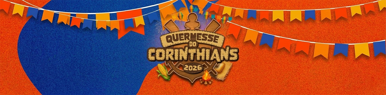 Quermesse do Corinthians 2026 no Parque São Jorge - 03 a 26 de julho